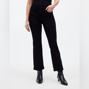 Madewell Kick Out Black Denim Jeans Women’s Size 25
